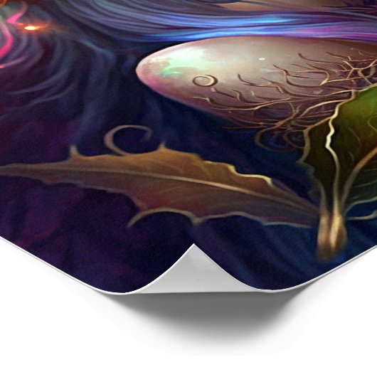 Fairy Girl Fantasy Art Poster (Hoek)