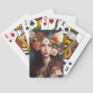 Fairy Girl Fantasy Art-speelkaarten Pokerkaarten