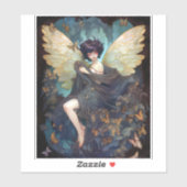 Fairy Girl Fantasy Art Sticker (Vel)