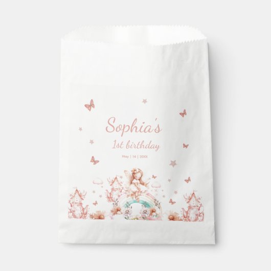 Fairy Girl Rainbow Magic Theepot Verjaardag Bedankzakje (Voorkant)