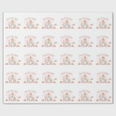 Fairy Girl Rainbow Magic Theepot Verjaardag Cadeaupapier (Vlak)