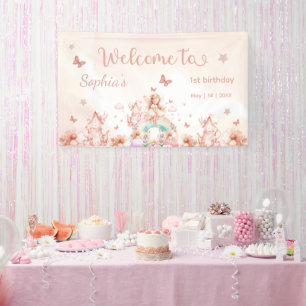 Fairy Girl Rainbow Magic Theepot Verjaardag Spandoek