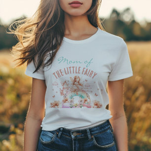 Fairy Girl Rainbow Magic Theepot Verjaardag T-shirt