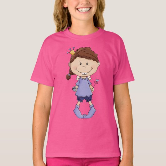 Fairy Girls' Basic T-Shirt (Voorkant)