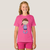 Fairy Girls' Basic T-Shirt (Voorkant volledig)