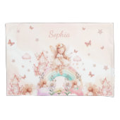 Fairy Girls Magic Theepot Verjaardag wenskaart Kussensloop (Voorkant)