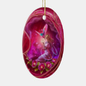 Fairy - Girly Digital Art Keramisch Ornament (Rechts)