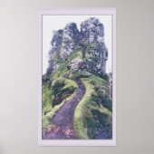 Fairy Glen Castle Scotland Poster (Voorkant)