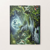Fairy Glen Puzzel, Ethische Feeën Ierse Scene Legpuzzel (Verticaal)