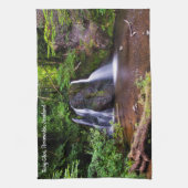 Fairy Glen waterfall Kitchen theedoeken (Verticaal)