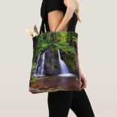 Fairy Glen waterfall, Rosemarkie Canvas tas (Dichtbij)