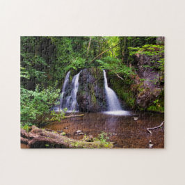 Fairy Glen Waterfall, Rosemarkie Jigzaag puzzle Legpuzzel