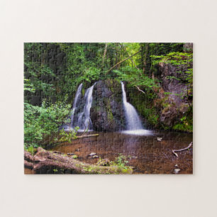 Fairy Glen Waterfall, Rosemarkie Jigzaag puzzle Legpuzzel
