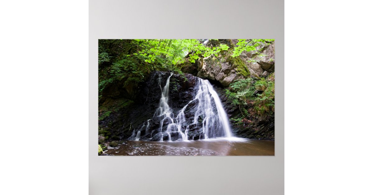 Fairy Glen waterfall, Rosemarkie, Schotland Poster | Zazzle.nl