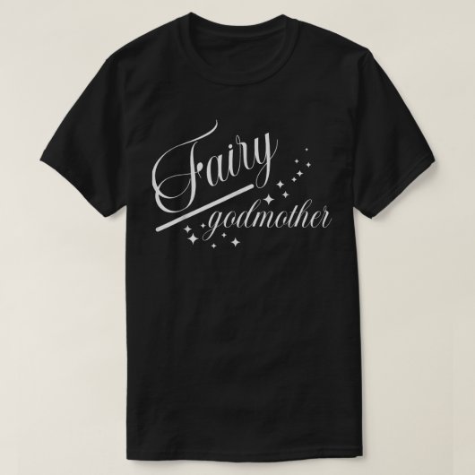 Fairy Godmoeder Baptism Moederdag mama T-shirt (Design voorkant)