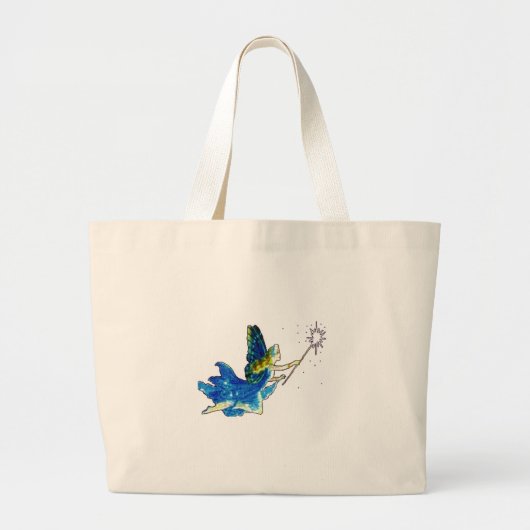Fairy Godmoeder Grote Tote Bag (Voorkant)