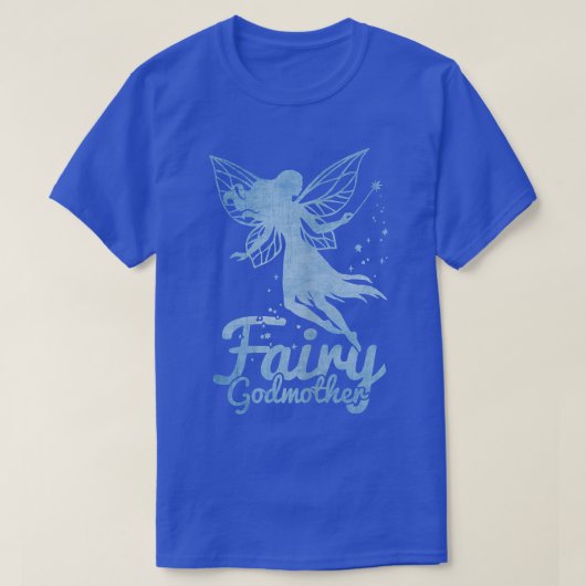 Fairy Godmoeder Magic Wand Fantasy T-shirt (Design voorkant)