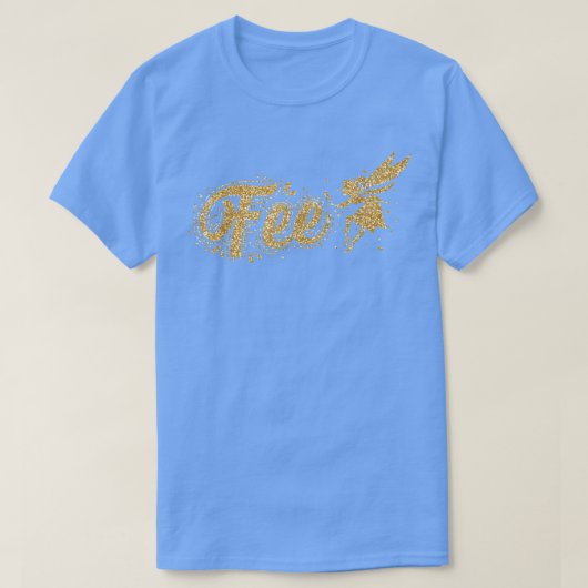 Fairy Godmoeder met Angel Wings T-shirt (Design voorkant)