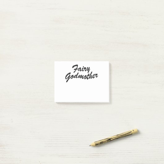 Fairy Godmoeder Post-it® Notes (Op bureau)