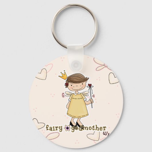 Fairy Godmoeder Sleutelhanger (Voorkant)