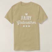 Fairy Godmoeder T Wand Star Spell Fantasy Gift T-shirt (Design voorkant)