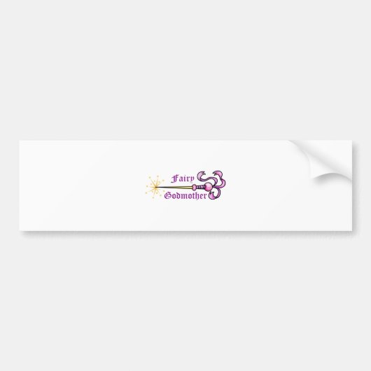 FAIRY GODMOTHER BUMPERSTICKER (Voorkant)