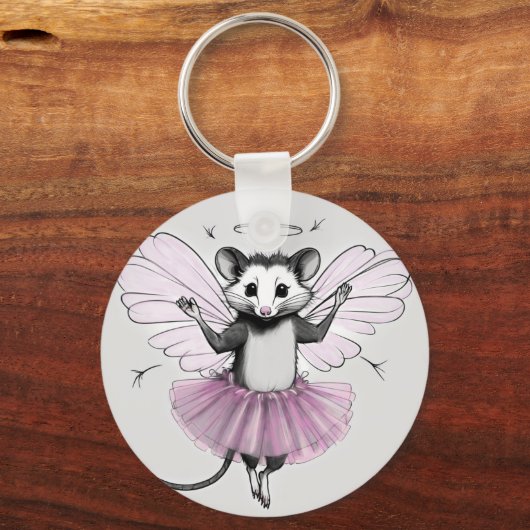 Fairy Godmother Mouse Sleutelhanger (Achterkant)