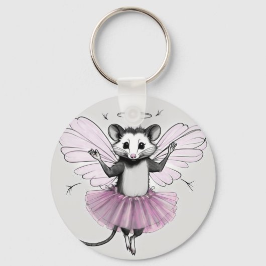 Fairy Godmother Mouse Sleutelhanger (Achterkant)