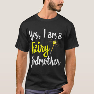Fairy Godmother Toverstaf Grappige Mama Mama - mij T-shirt