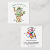 Fairy Golfmoeder Visitekaartje (Voorkant / Achterkant)