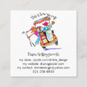 Fairy Golfmoeder Visitekaartje (Achterkant)