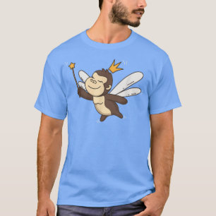 Fairy Gorilla Wildlife Mystical Animal Gorilla Fai T-shirt