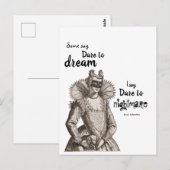 Fairy Gothmoeder Dare to Nightmare briefkaart (Voorkant / Achterkant)