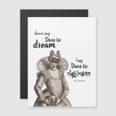 Fairy Gothmother "Dare to Nightmare" magneetkaart (Voorkant / Achterkant)