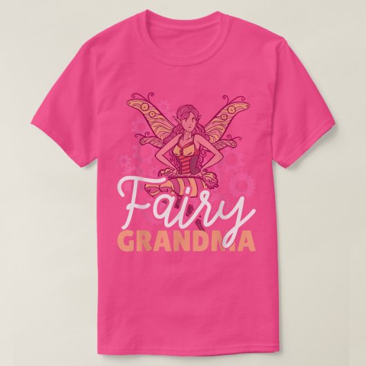 Fairy Grandma T-shirt (Design voorkant)