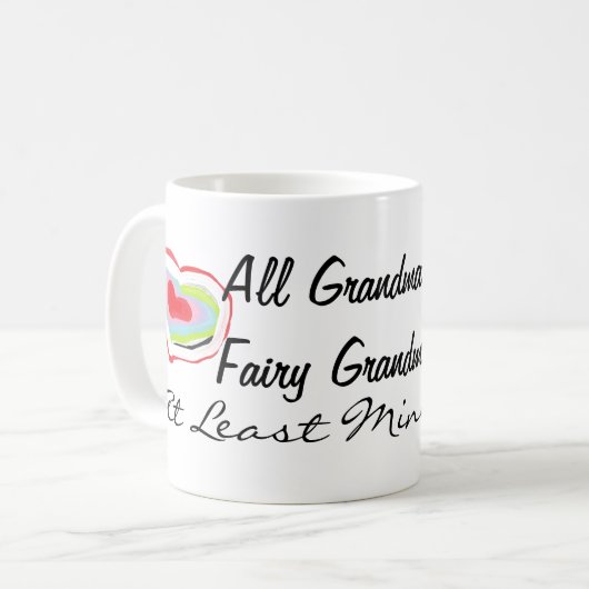 Fairy Grandmoeder Mok (Voorkant links)