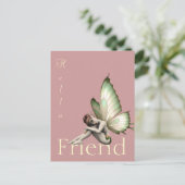 Fairy Greeting Briefkaart (Staand voorkant)