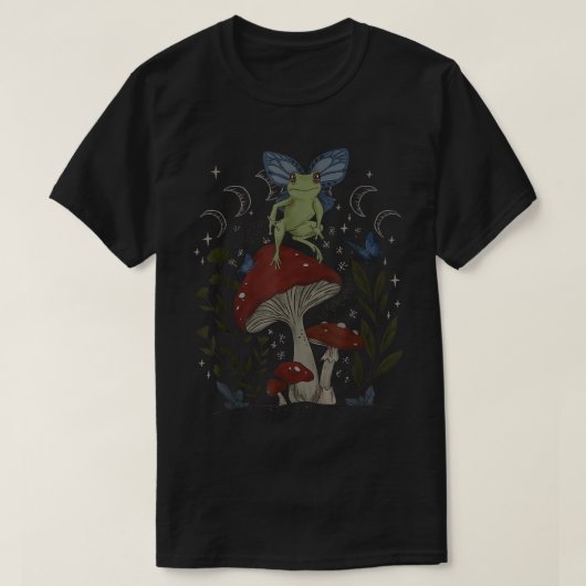Fairy Grunge Fairycore Aesthetic Frozen Dar T-shirt (Design voorkant)