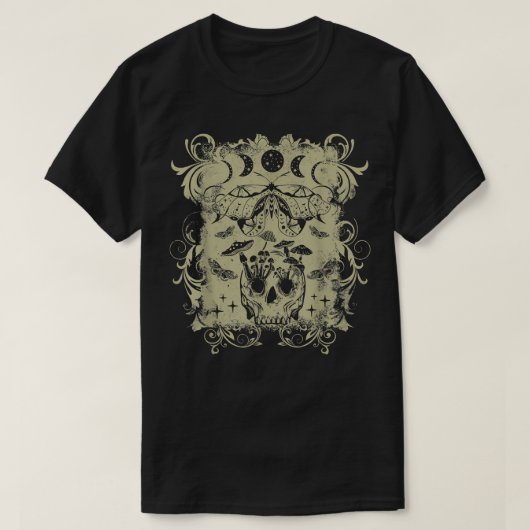 Fairy Grunge Fairycore Aesthetische Gothic Luna Mo T-shirt (Design voorkant)