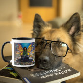 Fairy Guardian Doberman Hond Mok