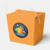 Fairy Halloween Animals & Pumpkin Trick or Treat  Bedankdoosjes (Achterkant)