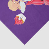 Fairy Happy Birthday Tissue Paper Cupcake Fairy Tissuepapier (Detail)