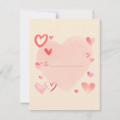 Fairy Happy We zijn vrienden Kinder Valentijnsdag (Achterkant)