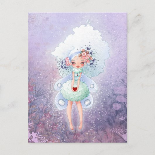 Fairy Heart Briefkaart (Voorkant)