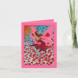 Fairy Hearts CHANGE COLOR ~ Kaart / Uitnodigingen