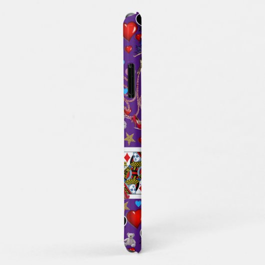 Fairy Hearts Iphone Case Queen (Achterkant/rechts)