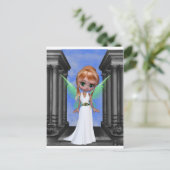 Fairy "Hera" Griekse godin Briefkaart (Staand voorkant)