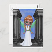 Fairy "Hera" Griekse godin Briefkaart (Voorkant / Achterkant)