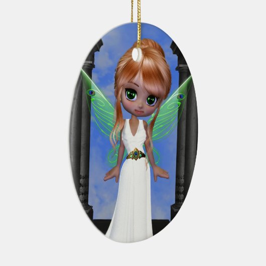 Fairy "Hera" Griekse godin Keramisch Ornament (Rechts)