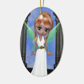 Fairy "Hera" Griekse godin Keramisch Ornament (Links)